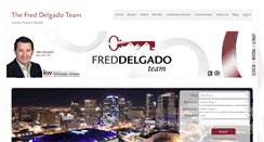 Desktop Screenshot of freddelgado.com